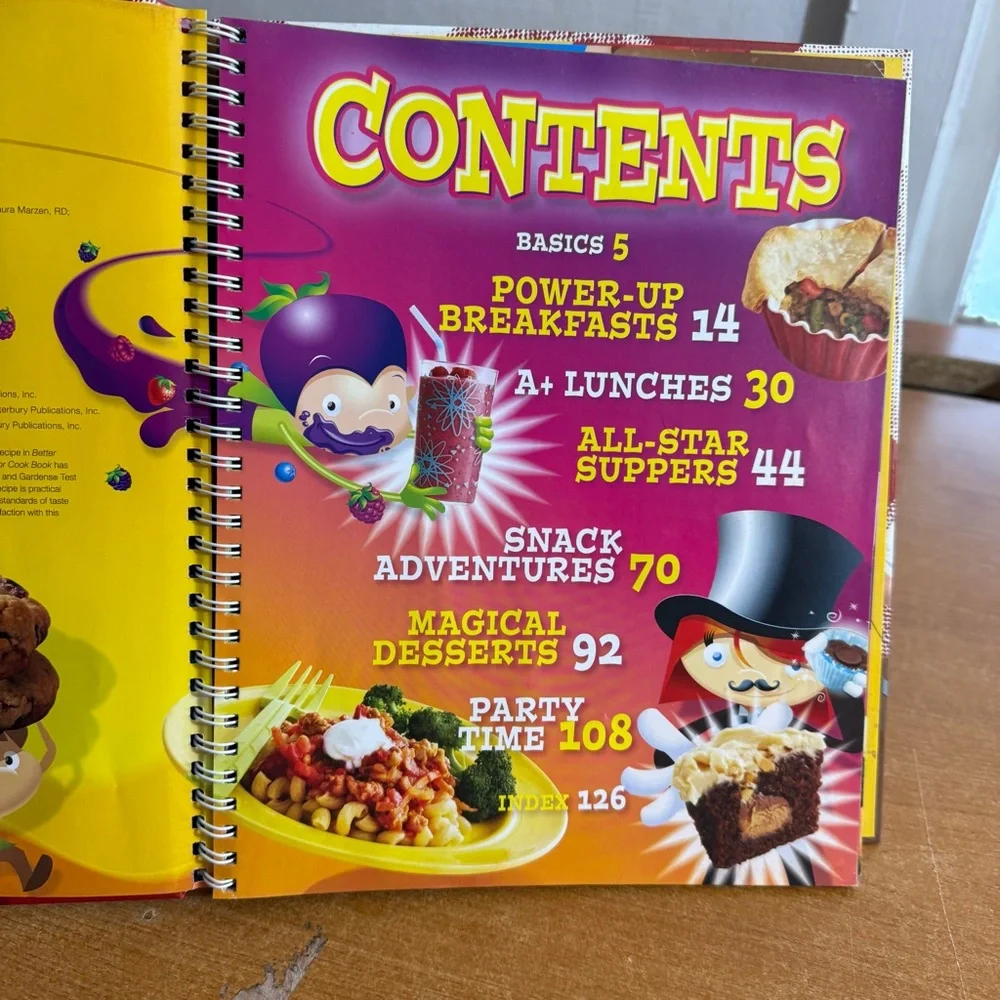 Better Homes And Gardens Junior Cook Book -‎ Red, Yellow, Blue